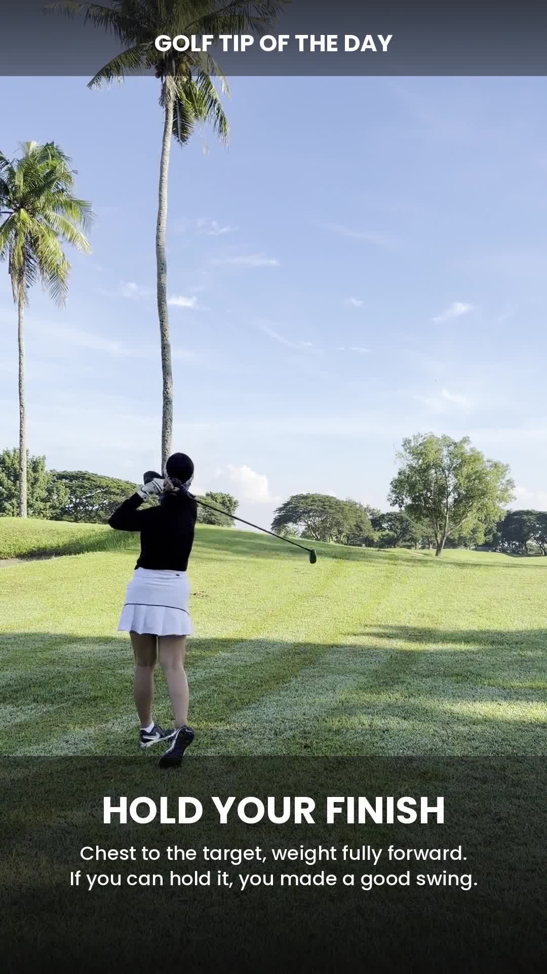 Hold Your Finish: The Simple Balance Check That Fixes Your Golf Swing